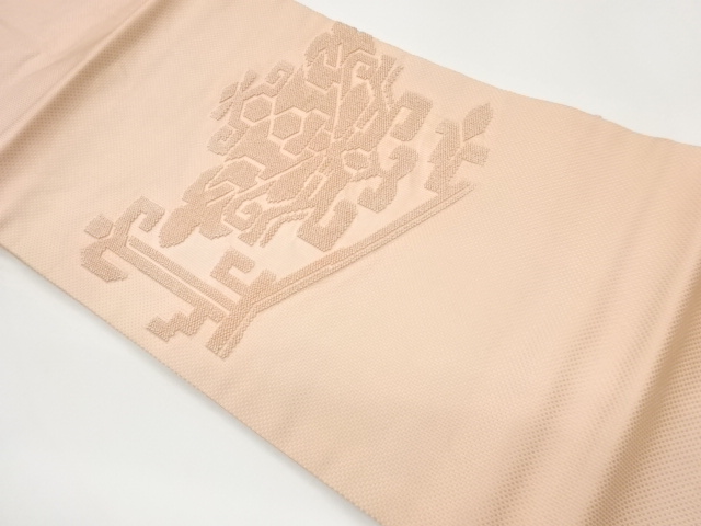 JAPANESE NAGOYA OBI / SAGARA KNOTS / ABSTRACT FLOWER